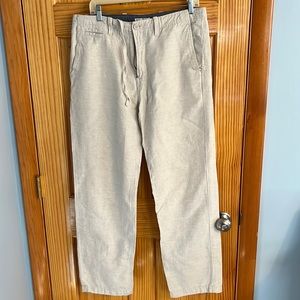 Nautica mens linen pants